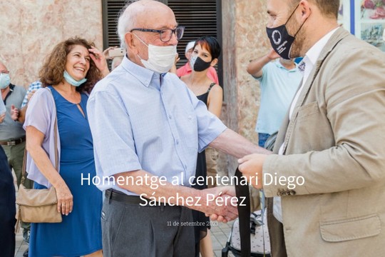Homenatge al centenari Diego Sánchez Pérez - MyAlbum