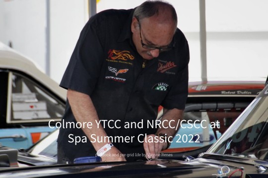 Colmore YTCC and NRCC/CSCC at Spa Summer Classic 2022 - MyAlbum