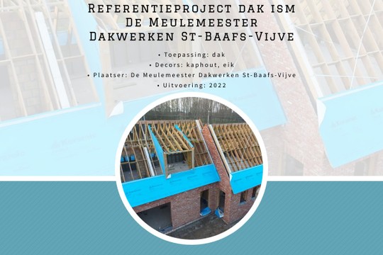 Referentieproject dak ism De Meulemeester Dakwerken St-Baafs-Vijve - MyAlbum