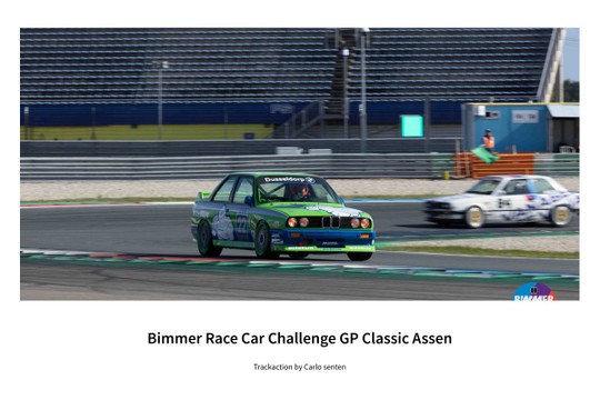 Bimmer Race Car Challenge GP Classic Assen - MyAlbum