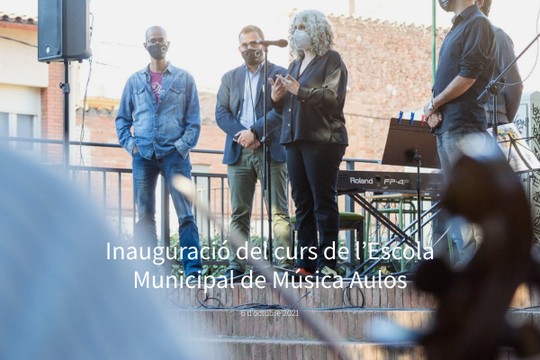 Inauguració del curs de l'Escola Municipal de Música Aulos - MyAlbum