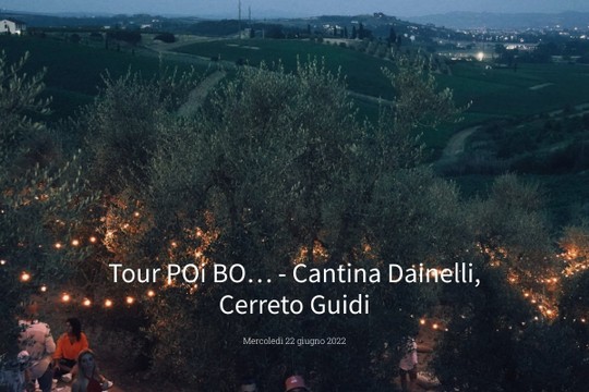 Tour POi BO.. - Cantina Dainelli, Cerreto Guidi - MyAlbum