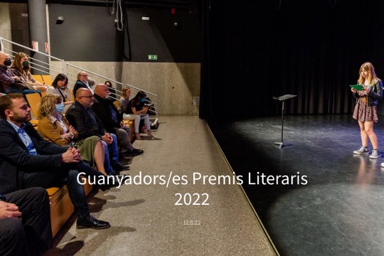 Guanyadors/es Premis Literaris 2022 - MyAlbum