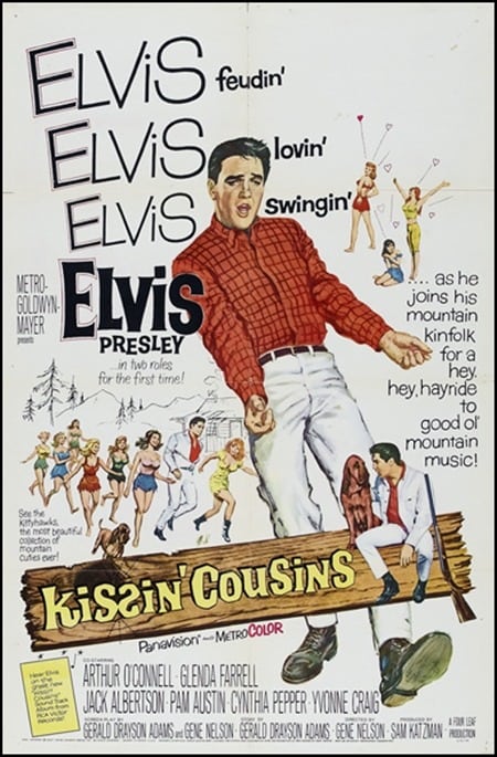 Filmposter: Kissin' Cousins