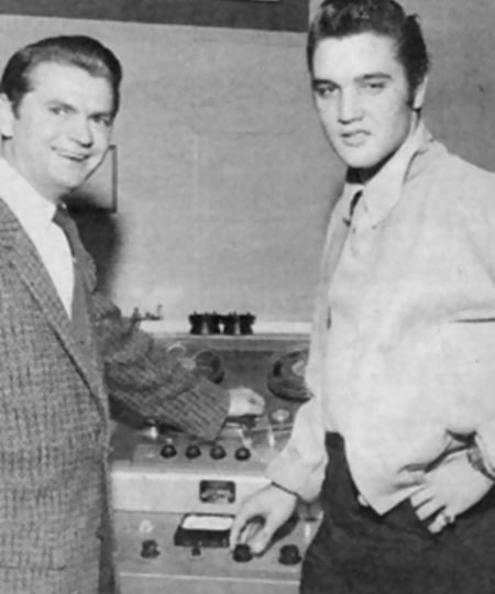 Sam Phillips & Elvis Presley