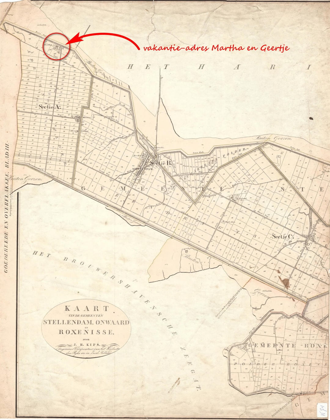 kaart bouwlust 1802