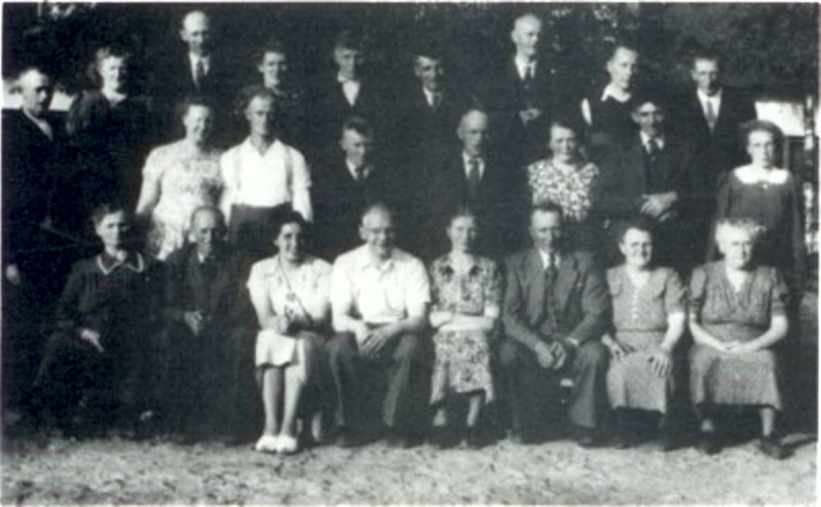 Reisvereniging Papenvoort ± 1950.