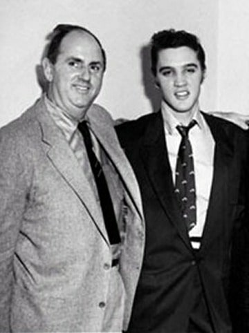 De Colonel & Elvis op 21 november 1955