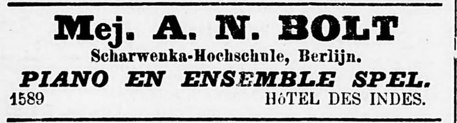 19030213 Bataviaasch Nieuwsblad AN Bolt piano ensemble