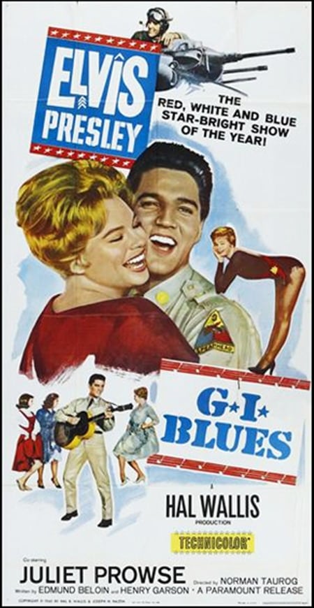 Filmposter: G.I. Blues