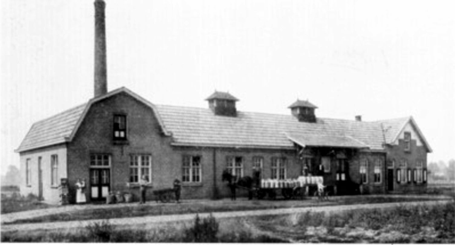 Melkfabriek en korenmalerij 1914