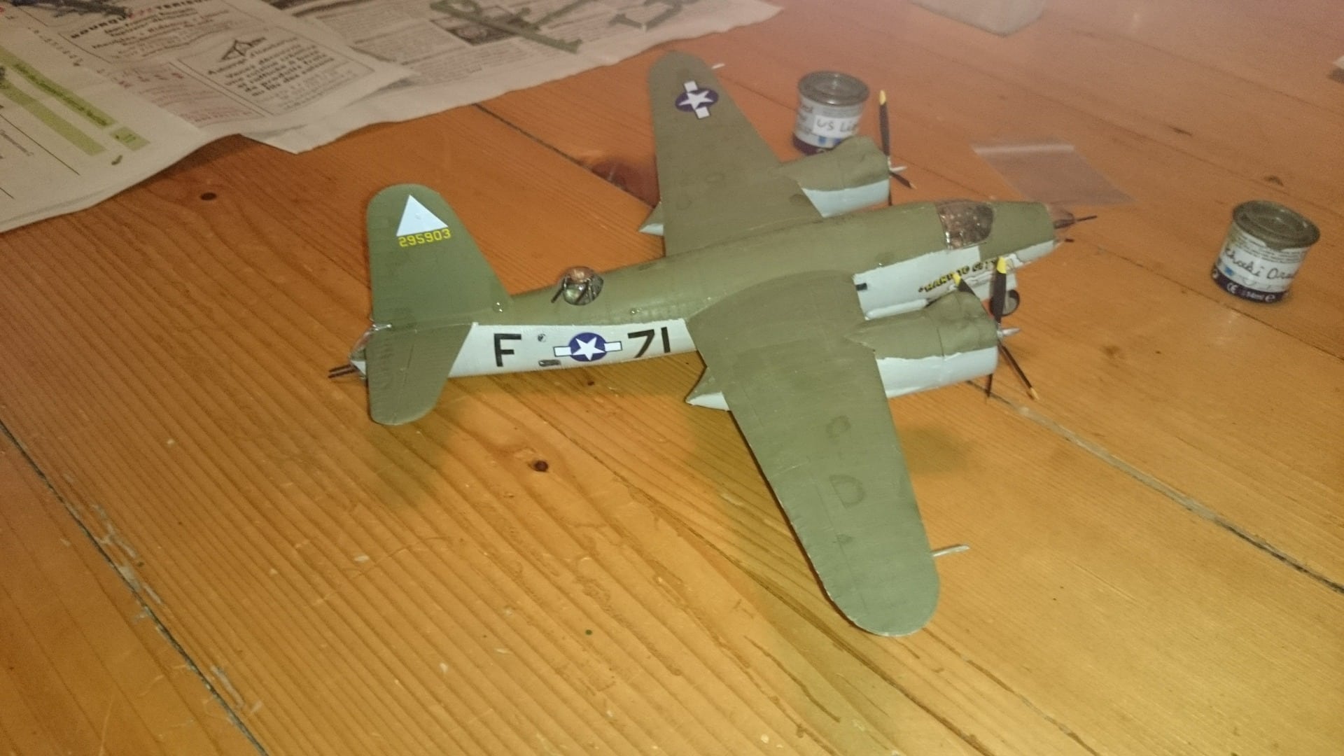 B-26 marauder revell(1/72) 1k0