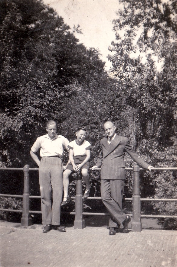 Jan Enting, Lou en Gerrit van Lochum