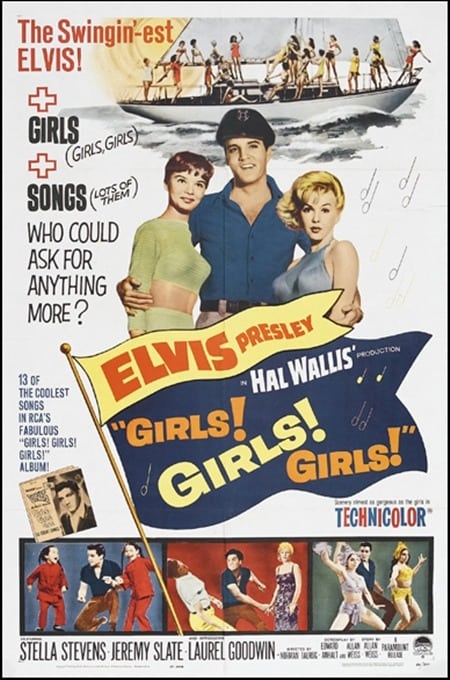Filmposter: Girls! Girls! Girls!